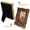 Frame Resin Photo Frame Small European Style Table Top Decor Desk Display Vintage Picture