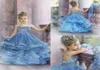 Girl039s klänningar 2021 Vintage Costume Prom Kids for Girls Barn Blomma Princess Petal Dress Party Wedding Clothes7110624