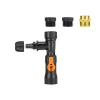 Verktyg Fish Tank Water Exchanger Water Change Tool For Faucet Type Water Pump Lätt att använda Fish Tank Cleaning Tool