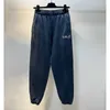 Pantaloni da uomo Versione alta Paris B Home BLCG lavati e realizzati con onde di cola antiche ricamati pantaloni sanitari larghi da uomo e da donna pantaloni casual GJPY