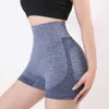 Shorts pour femmes Sexy Booty Push Up Sport Yoga Shorts femmes sans couture Spandex course cyclisme court Fitness Leggings taille haute Fe Gym ShortsL24313