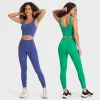 Sutiã esportivo clássico à prova de choque, roupas de ginástica, suporte leve, sutiã para ioga, fitness, corrida, treino, sutiã com costas em U, colete sexy com copos removíveis