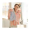 Stuffed & Plush Animals Flower Skirt Couple Rabbit P Toy Long Eared Doll Grab Hine Drop Delivery Toys Gifts Stuffed Animals Plush Otzwi