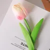 Kwiaty dekoracyjne Mini Tulip dekoracja Faux gałąź realistyczne sztuczne gałęzie do domowego wystroju ślubnego zestawu 10