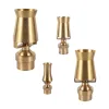 Bad 3/4 "1" 1,5 "2" Copper Post Fountain Munstel Mässing Air Mix Bubbling Jet Fountain Garden Pond Landscape Fountain