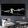 Moderne Figuur Kunst Muur Foto Sexy Naakt Meisje Slapen Canvas Schilderij Voor Woonkamer Posters en Prints Cuadros Home Decor259D