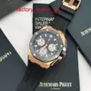 AP Fancy Watch Highend-Uhr Royal Oak Offshore-Serie 26420RO New Rose Gold Keramikring Chronograph Herrenmode Freizeit Business Sportmaschinenuhr