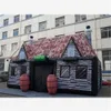 wholesale Giant outdoor inflatable irish pub bar advertising movable inflatables pubs tent for party-08