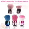 Pincéis de maquiagem para esmalte, despoeiramento, cabeça de cogumelo, pó de maquiagem, blush, corretivo, unhas, remoção de poeira, ferramentas de manicure ldd240313