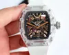 Men's fully automatic watch high-end watch, bucket shaped case, Japanese samurai RM12-01 high-quality watch
