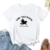 Polo da donna Camp Halfblood Logo T-shirt Abbigliamento estivo Camicetta per donna