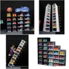 Storage Boxes & Bins 6-12Pcs Large Shoe Box Stackable Display Der Storage Heel Case Cabinet Sneaker Plastic Organizer Home Closet Drop Dhbis