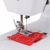 Ferramentas máquina de costura elétrica dispositivo rosqueamento multifuncional desktop presser profissional doméstico kit costura resistente lado bloqueio