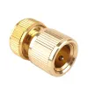 Conectores 10 peças 1/2 "mangueira de liga de alumínio conector rápido conector de irrigação de jardim 12mm adaptador de torneira de mangueira acessórios para rega de plantas