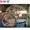 Tentes jouets Tentes jouets Tente gonflable à bulles transparente pour enfants avec ballons et tunnel Maison à dôme transparent pour rendez-vous en plein air Dîner Camping 231113 L240313
