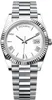 Mens High Quality 41 mm Automatisk mekanisk klocka Datejust Calender Watches Men with Box och Sapphire Glass Women Watch Designer Day Date Watch