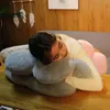 Kawaii gato pata brinquedos de pelúcia bonito macio pelúcia almofada cadeira sofá bunda almofada para casa decoração do quarto escritório nap bonecas 240308