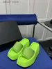 Slippers Sandals مصمم نسائي فاخر مرتفعة سميكة وحيدة منصة المقاومة للماء.