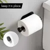 Tuvalet Kağıdı Tutucular Tuvalet Kağıdı Tutucu Duvar Montajı Yok Sus304 Paslanmaz Çelik Kendinden Yapışkan Doku Havlu Rulo Dağıtıcı Banyo Mutfak 240313