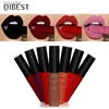 Lipstick QIBEST Brand 34 Colors Liquid Lipstick Waterproof Matte Nude Lipstick Pigment Red Long Lasting Lip Gloss Women Makeup Lipgloss 240313