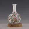 Vases République de Chine famille rose vase peint à la main pêche sphère céleste vase