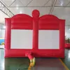 4x3x3.5mH with 6balls inflatable basketball hoop carnival game/Inflatable Basketball Double Shot out for playground game with blower free ship001