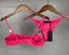 Maiô conjunto de biquíni moda feminina almofada banho rosa rápido fatos de banho sexy almofada tags4384857