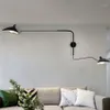 Wandlamp Retro Loft Industriële Verlichting Serge Mouille Vintage Lampen Franse Ontwerper Roterende Blaker Voor Thuis Decor1233F