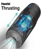 NXY Masturbators SexMasturbator Roterende Mannelijke Automatische Thrusting Cup met Sucker Penisstimulatie Vagina Getextureerde Orale Seksspeeltjes 7501114