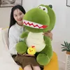 Wholesale cute dinosaur plush toys children's games playmates holiday gifts room decoration claw machine prizes kid birthday christmas gifts New Year gift