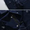 Denim Overalls Männer Fracht Arbeit Bib Hosen Männliche Funktionale Multi-Taschen Herren Hosen Streetwear Overalls Männer