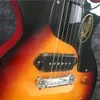 Chitarra elettrica di fabbrica personalizzata con chitarre pickup P90, chitarra color Sunburst