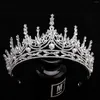 Headpieces Elegant Bridal Wedding Crown Temperament Simple Style Sparkling For Bridesmaid Head Decor