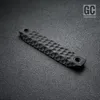 PMC GCTAC Railscales RS XOS w MLOK Key Triple Metal CNC Woodblock