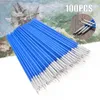 100 pièces ensemble Micro Extra fin détail Art artisanat pinceaux pour peinture à l'huile traditionnelle chinoise Q1107206f