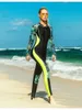 Swim wear SBART long sleeve sun protection swimsuit for women swimming diving with tube body cover and slimming swimsuit aquatic sports 240311