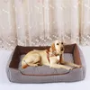 Kattbäddar möbler 3 storlek husdjur säng hund varm pad vintermatta randiga produkter små medelstora stora stora kennel vattentäta bo312l