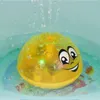 Divertenti giocattoli da bagno per neonati Palla per irrigatore a induzione elettrica per bambini con musica leggera Giochi d'acqua per bambini Palla da bagno Giocattoli per bambini Regali 240228