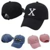 ファッションレターXストラップバックキャップマーティンデザイナー帽子男性女性スポーツスナップバック野球キャップヒップホップ調整可能hat212x