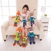 Wholesale cute fox plush toys children's games playmates holiday gifts room decoration claw machine prizes kid birthday christmas gifts