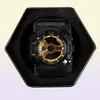 New G110 Watch fashion atmospheric stereo dial 3D design bleeding edition unique Limited Logo metal box for bubble packaging3966084