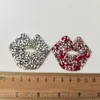 25pcs Fix Crystals lips Motifs Heat Transfer Rhinestones Motifs Crystal Strass Stones Applique Patches For Wedding Clothing Sh248w