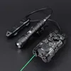 Metal Nagl Laser Indicator IR Laser Light M600C Tactical ficklampa M300A Dual Control Mouse Tail Switch