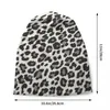 Bérets Tropical Wild Animal Leopard Skullies Bonnets Casquettes Unisexe Hiver Chaud Tricot Chapeau Fourrure Peau Bonnet Chapeaux Casquette De Ski En Plein Air