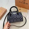 Shop Factory grossist 2024 Vinter ny high end Classic Womens Bag Light Luxury Trend Fashion One Shoulder Handbag Diagonal Standdle