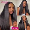 Synthetic Wigs Synthetic Wigs 28 30 32 Inch Transparent Lace Frontal Wig 13x6 Hair Wigs for Women Straight Lace Front Wigs 12A Cheap Raw ldd240313