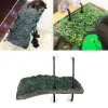 Decorações para tartaruga plataforma de basking peixe para tanque de descanso terraço resina flutuante ilha de escalada com ventosas para aquático