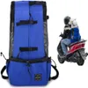小さな中程度の大きな犬用の調整可能な固形換気ペット犬バックパックキャリアナップサック子犬バッグ自転車のハイキング295oに余分なポケット