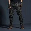 Leggings de Jogging Camouflage décontractés pour hommes, pantalons de travail multi-poches, pantalons de sport à la mode pour hommes