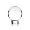 60mm Rare Clear K9 crystal ball Sphere crystal glass balls for pography ball for home decoration265H